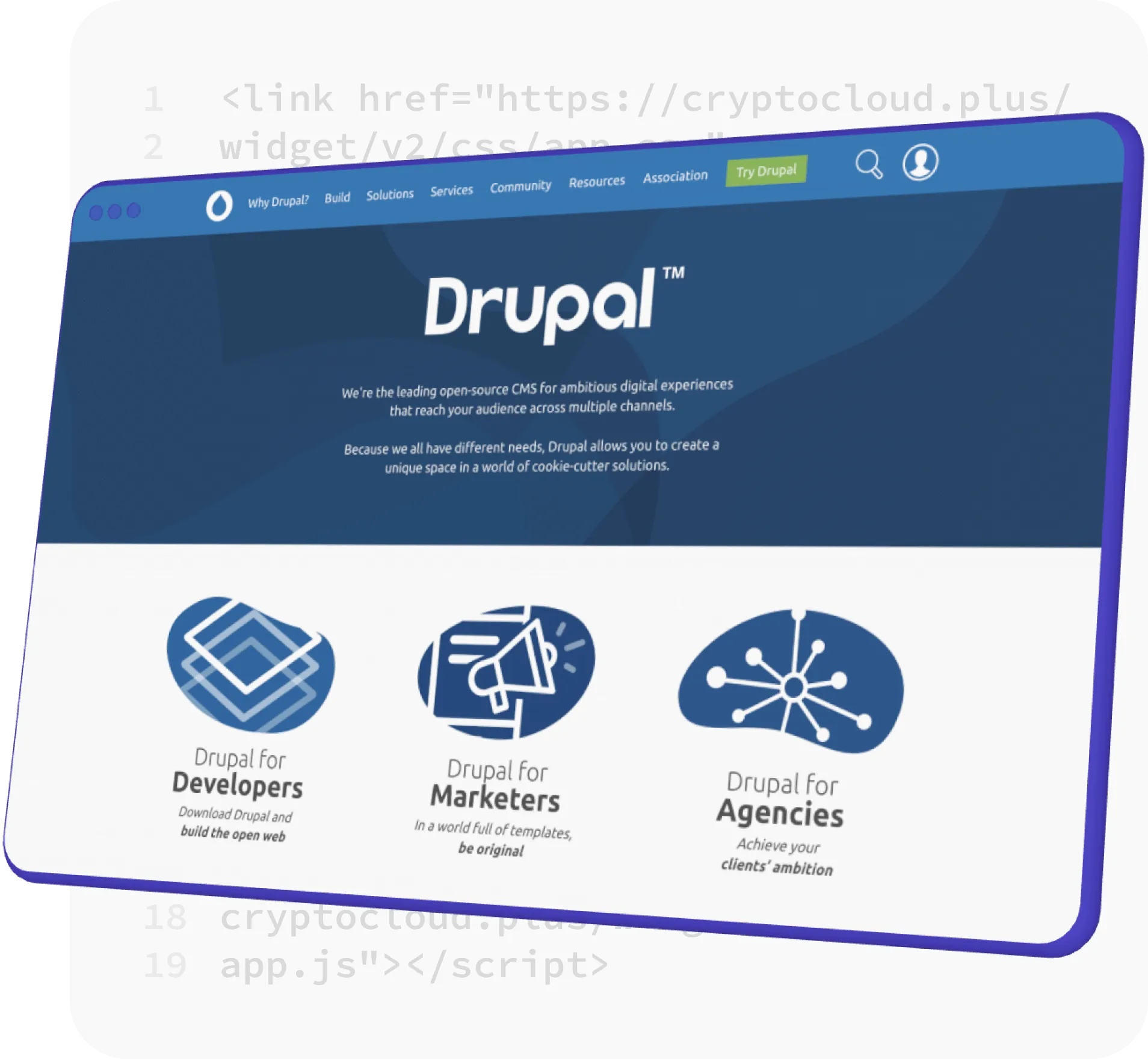 Преимущества CryptoCloud для сайта на Drupal