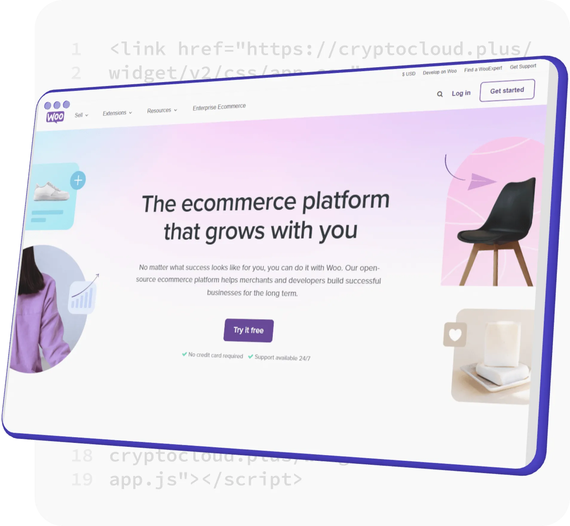 Advantages of CryptoCloud for website on Woocommerce